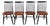 Set of 4 Fanett Dining Chairs in the Style of Ilmari Tapiovaara, Circa 1960 For Sale