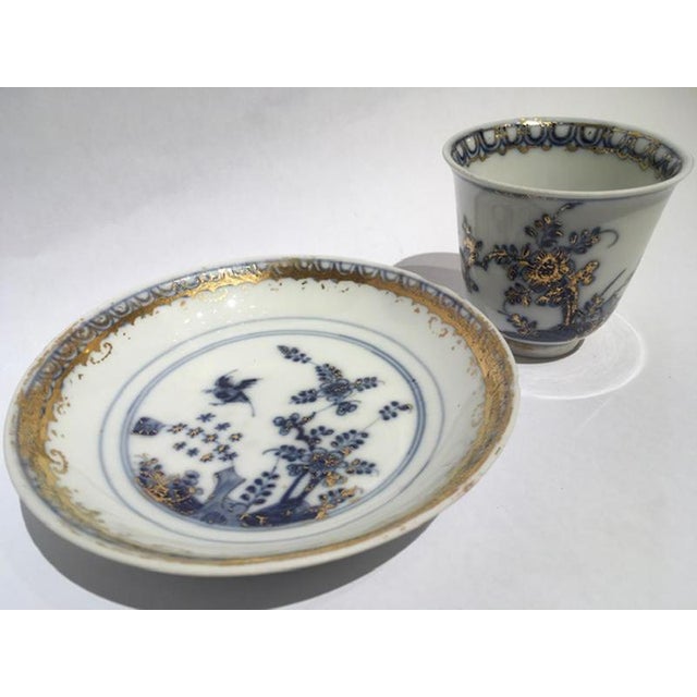 Mid-18th Century Porcelain Cup with Dish from Meissen, Set of 2 For Sale - Image 6 of 16