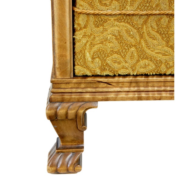 Wood Set of Art Deco Lounge Armchairs in Elm and Birch, 1930 For Sale - Image 7 of 11