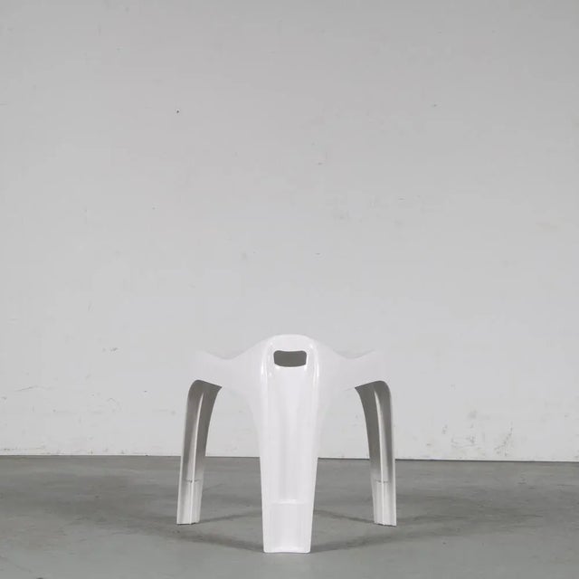 Casala German Casalino Stool in White by Alexander Begge for Casala, 2000s For Sale - Image 4 of 11