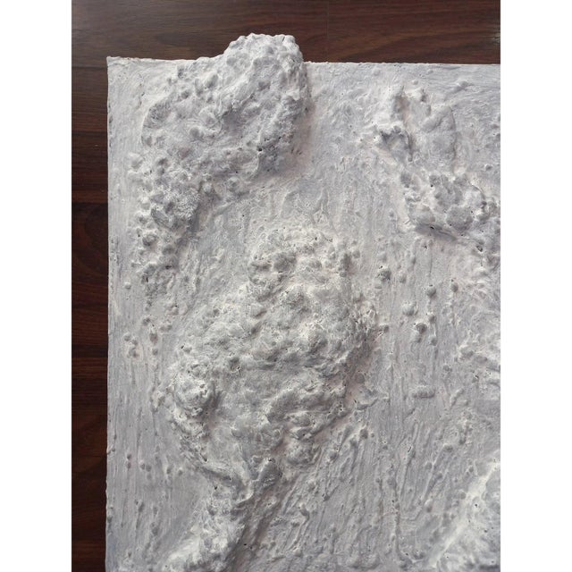 Contemporary Natural Color Palette Textured & Relief Oil Painting #2 For Sale - Image 3 of 8