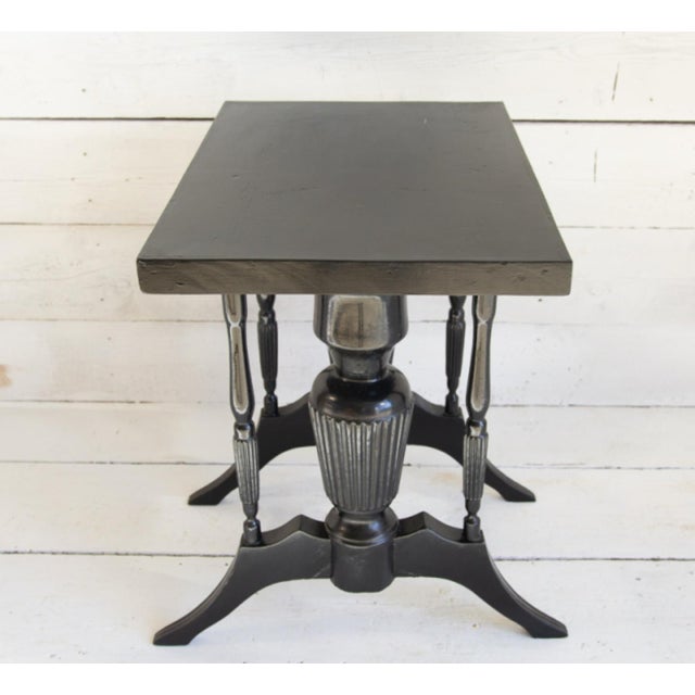 1930s Small Art Deco Ebonized Table, 1930s For Sale - Image 5 of 13