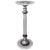 Mid Century Modern Haziza Clear Lucite Round Pedestal Side Table Stand For Sale - Image 13 of 13