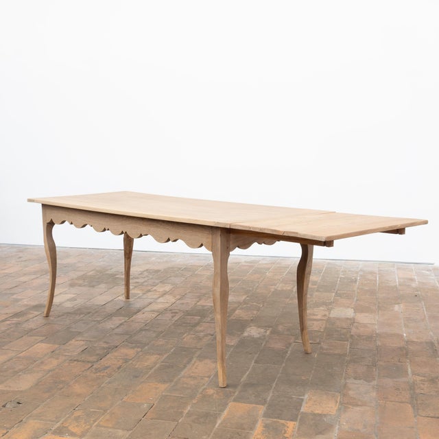 Antique Extendable Oak Farmhouse Table, France, 1880 For Sale - Image 10 of 10