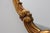 Gold Rococo Style Gilt Mirror with Floral Garlands, Italy, 1950s For Sale - Image 8 of 11