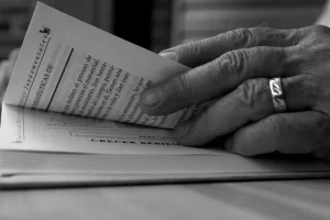 2020 “Hands – Teacher Teology & Religion” Photo Print on Kodak Glossy Paper by Maria Grazia Facciolà Photography