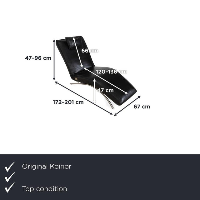 with the "Jonas" model, Koinor demonstrates just how invigorating modern design can be. The lounger's silhouette is...