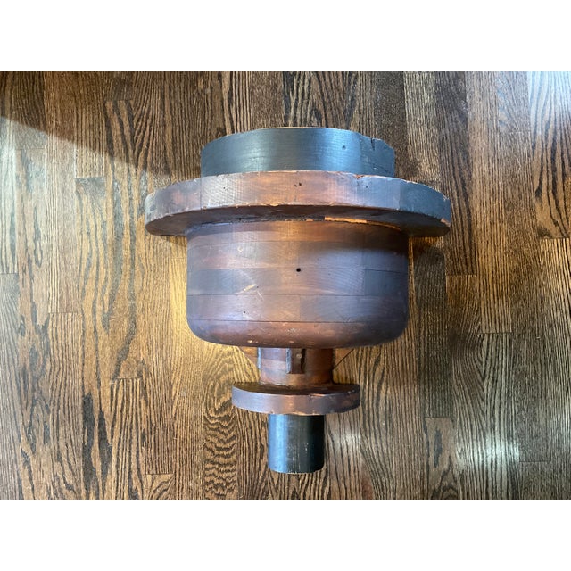 Industrial Antique Wood Industrial Mold For Sale - Image 3 of 12