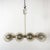 Mid-Century Modern Mid-Century Cluster Multi-Globe Atomic Chandelier Lamp from Kaiser Leuchten For Sale - Image 3 of 13