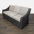 This comfortable outdoor sofa features a sturdy dark brown all weather wicker frame and comes with three soft, seat and...