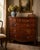 French Antique George III Mahogany Bowfront Chest on French Feet C. Late 18th Century For Sale - Image 3 of 11