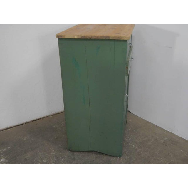 1960s Vintage Textile Industry Cabinet, 1960 For Sale - Image 5 of 12