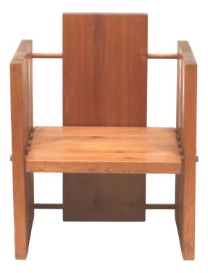Brutalist Armchair by Fritz Zeiger, 1970s