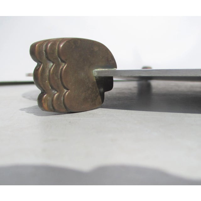 Kensington Ware Mid-Century Aluminum Serving Tray Circa 1950s' For Sale - Image 4 of 10