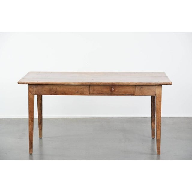 Early 19th Century French Dining Table in Fruit Wood For Sale - Image 5 of 18