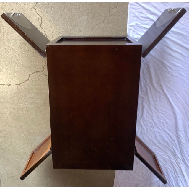 Late 20th Century Japanese Low Double Sided Chest For Sale - Image 4 of 12