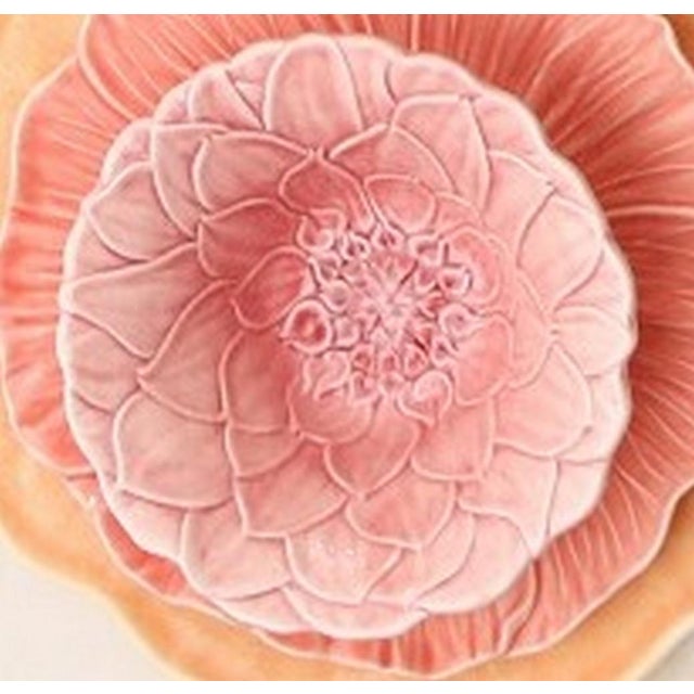 Traditional Bordallo Pinheiro Maria Flor Assorted Bowls, 14 oz, Set of 4 For Sale - Image 3 of 8