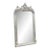 French Style Silver Coral Floor Mirror – 5 Ft Tall Silver Leaf For Sale