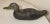 Antique Hand Carved Wood Folk Art Mallard Duck Decoy Shore Bird Sculpture Black For Sale - Image 10 of 12
