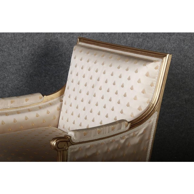 Louis XVI Style Seating Group by Pierre Counot Blandin, France, 1980, Set of 6 For Sale - Image 18 of 18