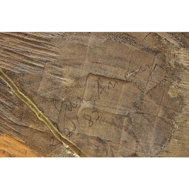 Vintage Black Forest 24" Hand Carved Wood Bald Eagle Figure Statue Sculpture For Sale - Image 18 of 18