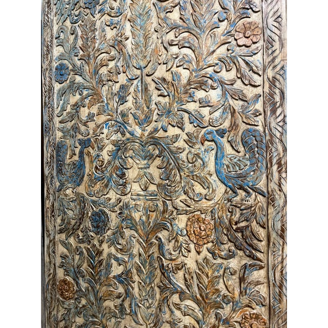 Bring vintage wellness artistry into your home with this Tree of Life Hand Carved Door, handcrafted from reclaimed wood,...
