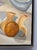 Orange Original Modern Still Life of Oranges and Pottery by A. Breuer For Sale - Image 8 of 13