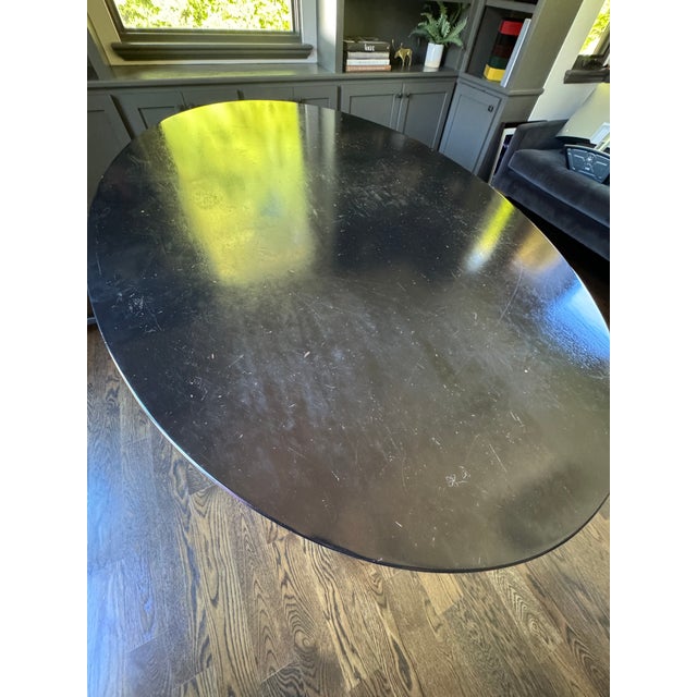 Florence Knoll Florence Knoll™ Table or Desk, Oval For Sale - Image 4 of 5