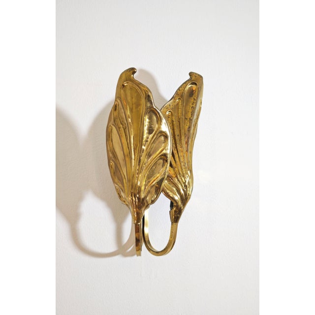 Metal Brass Wall Lamps by Tommaso Barbi for G&G Studio, Italy, 1960s, Set of 2 For Sale - Image 7 of 16