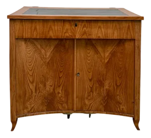 Biedermeier Writing Desk Cabinet