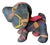 Ralph Lauren Black Watch Tartan Vintage Silk Scarf Loyal Puppy For Sale