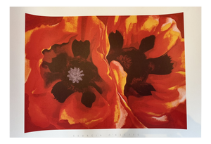 Georgia Okeeffe, Oriental Poppies, Print