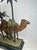 Vintage Orientalist Cold-Painted Bronze Figural Sculpture Candleholder. For Sale - Image 11 of 12