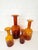 Holmegaard Amber Floor Vase Vases by Otto Brauer for Holmegaard, Denmark, 1960s, Set of 4 For Sale - Image 4 of 13