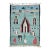 Handwoven Berber Wool Rug With Turquoise - 9.7 X 6.8 Ft For Sale