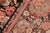 Textile Shabby Chic 1990's Pak-Persian Black/Pink Wool Rug - 6'2'' X 9'2'' For Sale - Image 7 of 9