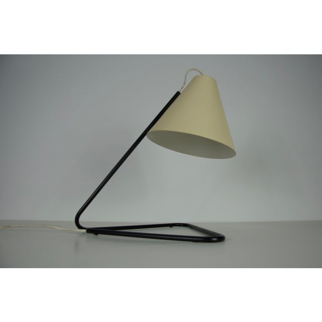 Mid 20th Century Mid Century Metal Table Lamp, 1960s, Italy For Sale - Image 5 of 9