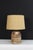 Saffron Mid 20th Century Roland Zobel Influence Ceramic Lamp For Sale - Image 8 of 13