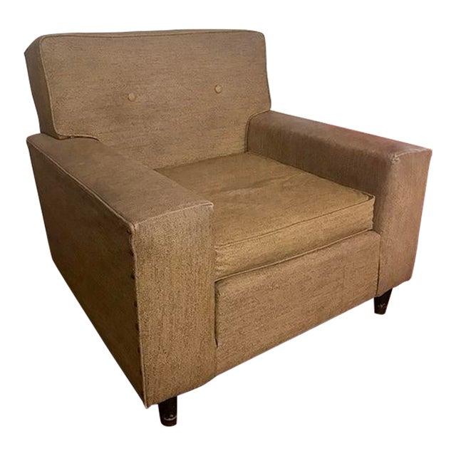 1970s Vintage Vinyl Club Chair Chairish