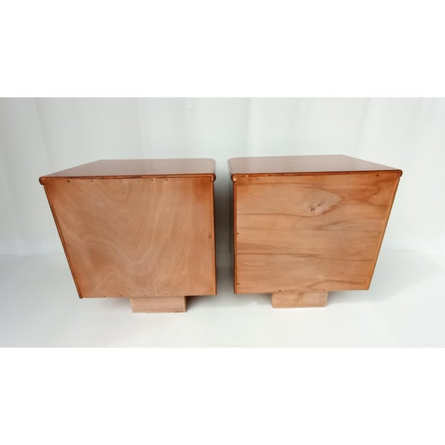 Bedside Tables by Jindřich Halabala for Up Závody, 1960s, Set of 2 For Sale - Image 10 of 12