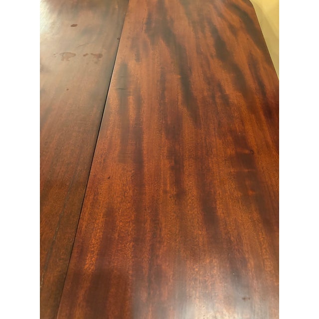 18th Century Georgian Mahogany Pembroke Drop-Leaf Table For Sale - Image 9 of 11