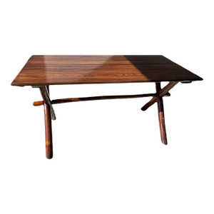 1930's Old Hickory Saw Buck Table