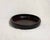 Modern Brazilian solid Rosewood, hand turned round wooden bowl, circa 1960’s. Features a modern and simple design. In...