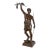 Large 36” French Bronze Sculpture of Warrior “Vainqueur” by Eugene Marioton For Sale