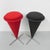 Vintage Cone Stools by Verner Panton for Plus-Linje, 1960s, Set of 2 For Sale - Image 6 of 18