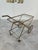 Mid Century Italian Bar Cart by Cesare Lacca For Sale In Los Angeles - Image 6 of 11