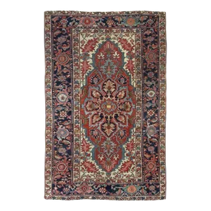 Antique Serapi Rug 4'5'' x 6'9''