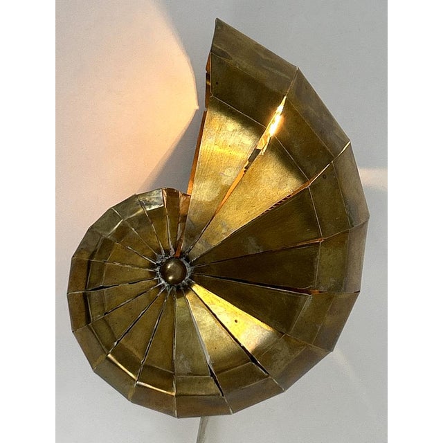 Mid-Century Modern Brass Sconce from Natilius, Germany, 1960s For Sale - Image 9 of 18
