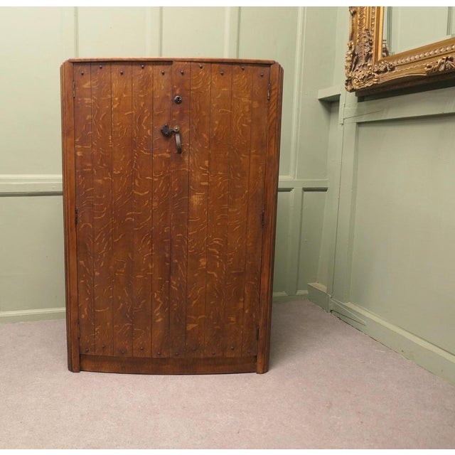 Very Unusual Arts and Crafts Chest of Drawers Compactum This is an Arts Deco piece, it is similar to a tallboy, with full...