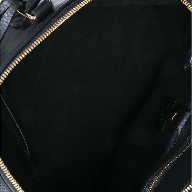 Black Grained Calfskin Monogram Vendome MM For Sale - Image 9 of 9